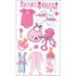 Baby Girl 4 x 7 Scrapbook Embellishment by Jolee's Boutique - Scrapbook Supply Companies
