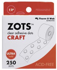 E-Z Dots Repositionable, 49/15m double-sided adhesive dots