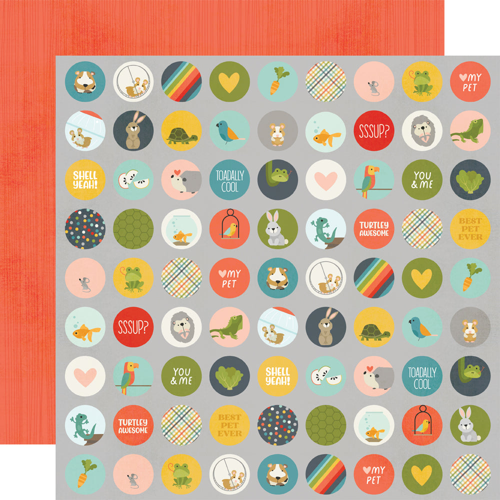 Pet Shoppe Collection 12 x 12 Scrapbook Paper & Sticker Collection Kit by Simple Stories