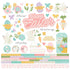 Hoppy Easter Collection 12 x 12 Cardstock Scrapbook Sticker Sheet by Simple Stories
