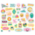 Just Beachy Collection Sticker Bits & Pieces by Simple Stories