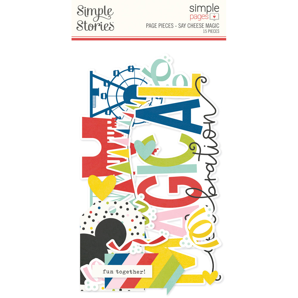 Say Cheese Magic Collection Simple Pages Page Pieces by Simple Stories