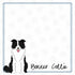 Puppy Love Collection Border Collie 12 x 12 Double-Sided Scrapbook Paper by Scrapbook Customs - Scrapbook Supply Companies