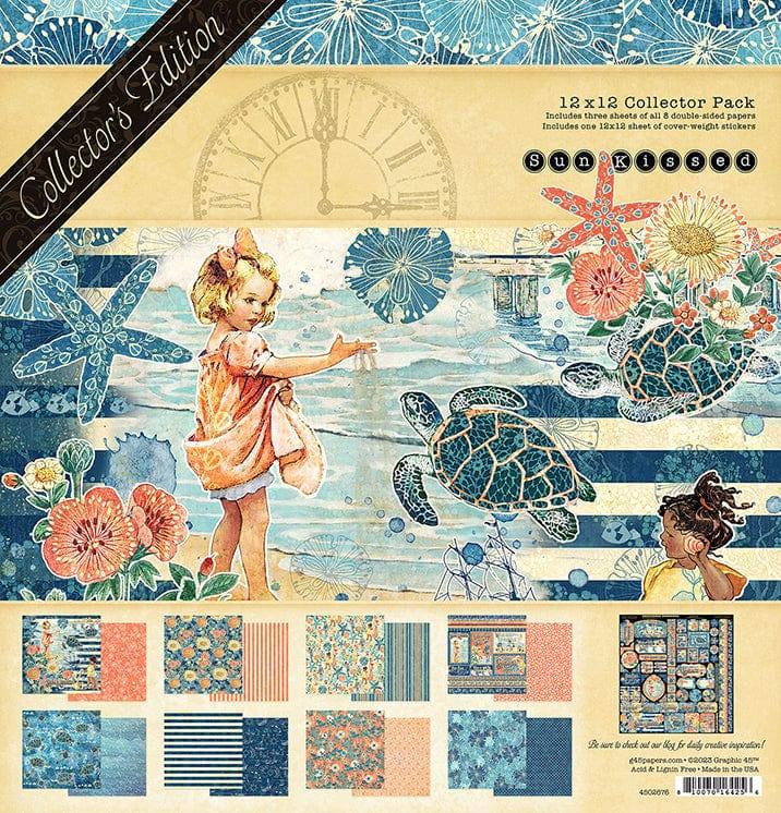 Sun Kissed Collector's Edition 12 x 12 Scrapbook Collection Pack by Graphic 45 - Scrapbook Supply Companies