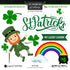 St. Patrick's Day Collection St. Pat's 6x6 Scrapbook Sticker Sheet by Scrapbook Customs