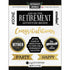 Retirement Collection The Adventure Begins 6 x 8 Scrapbook Sticker Sheet by Scrapbook Customs - Scrapbook Supply Companies