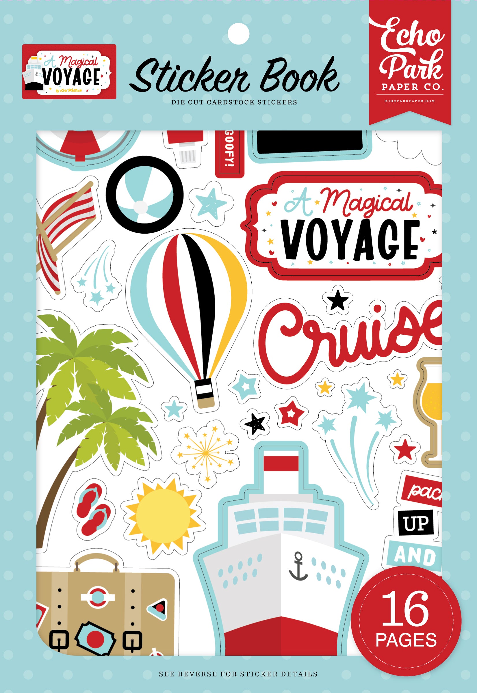 A Magical Voyage Collection Sticker Book by Echo Park Paper