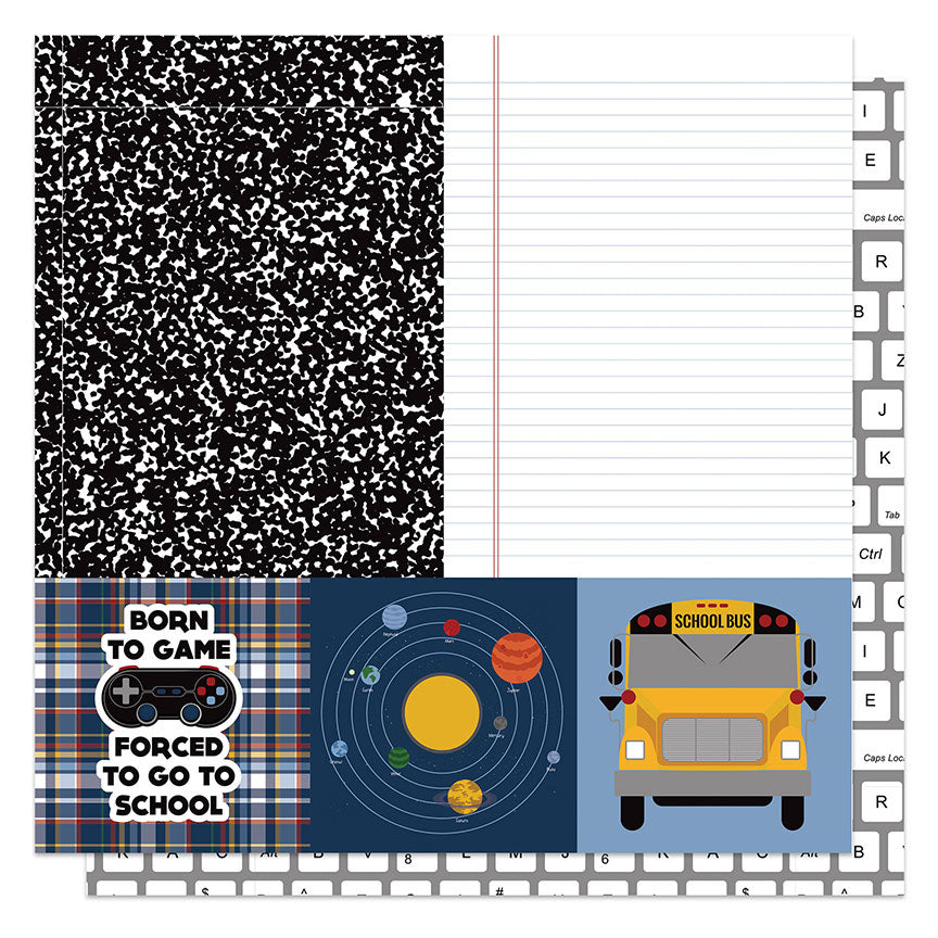 Brainiac Collection 12 x 12 Scrapbook Collection Pack by Photo Play Paper