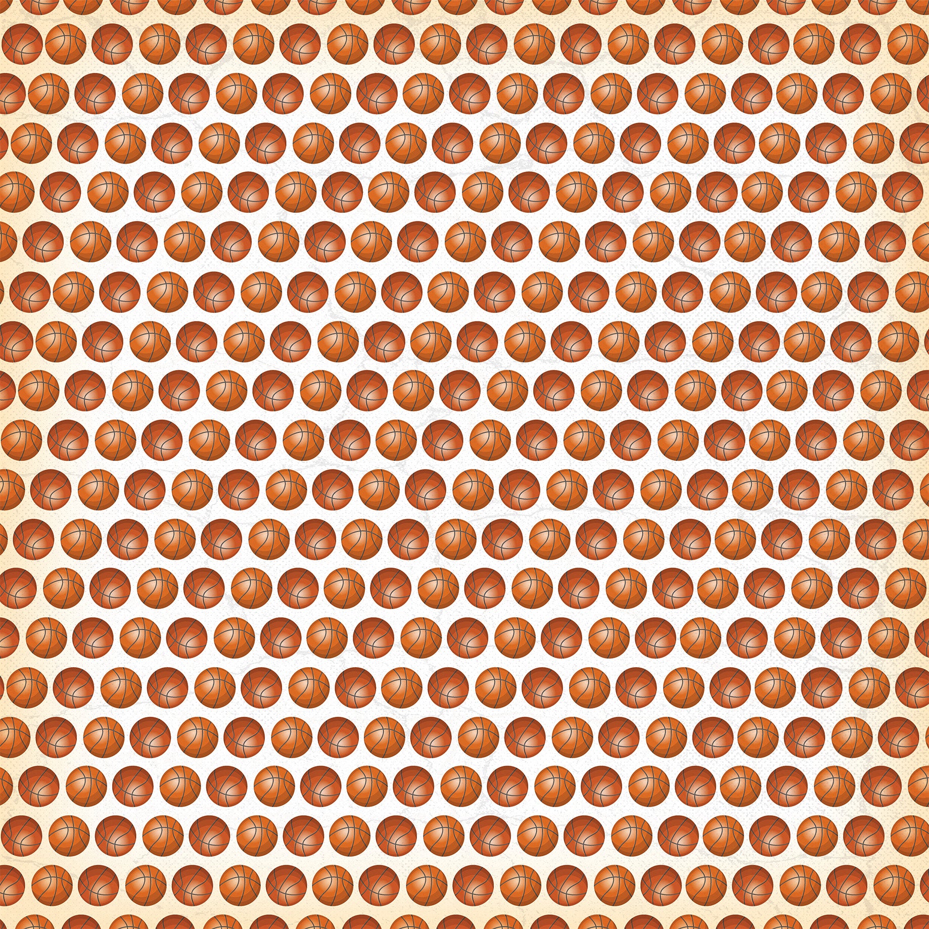 Slam Dunk Collection Basketball Dreams 12 x 12 Double-Sided Scrapbook Paper by Echo Park Paper