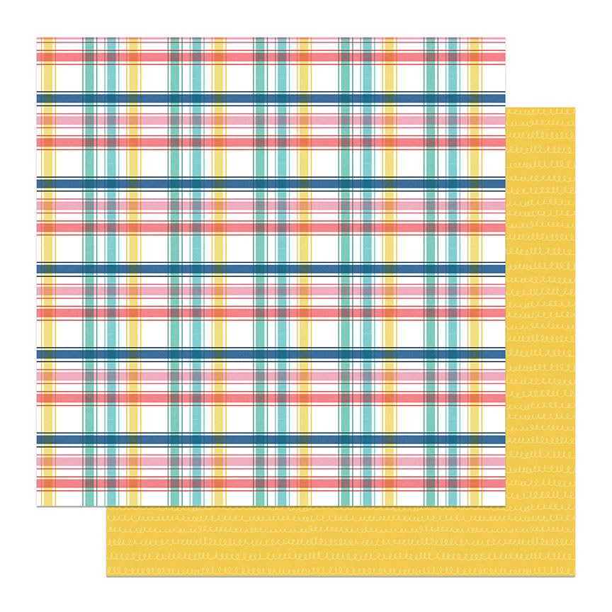 Crop Til You Drop Collection Craftaholic 12 x 12 Double-Sided Scrapbook Paper by Photo Play Paper
