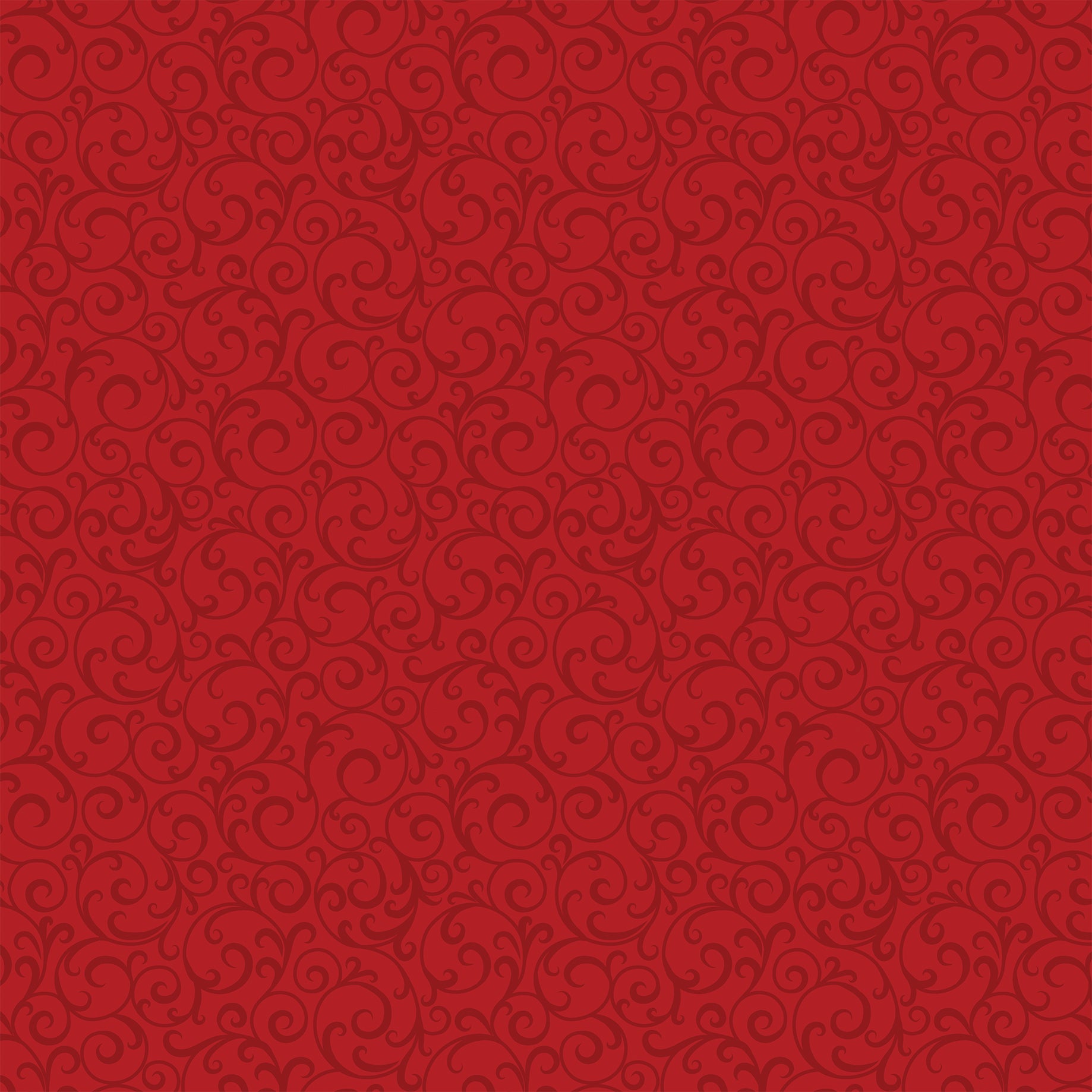 Christmas Time Collection Santa Swirl 12 x 12 Double-Sided Scrapbook Paper by Echo Park Paper