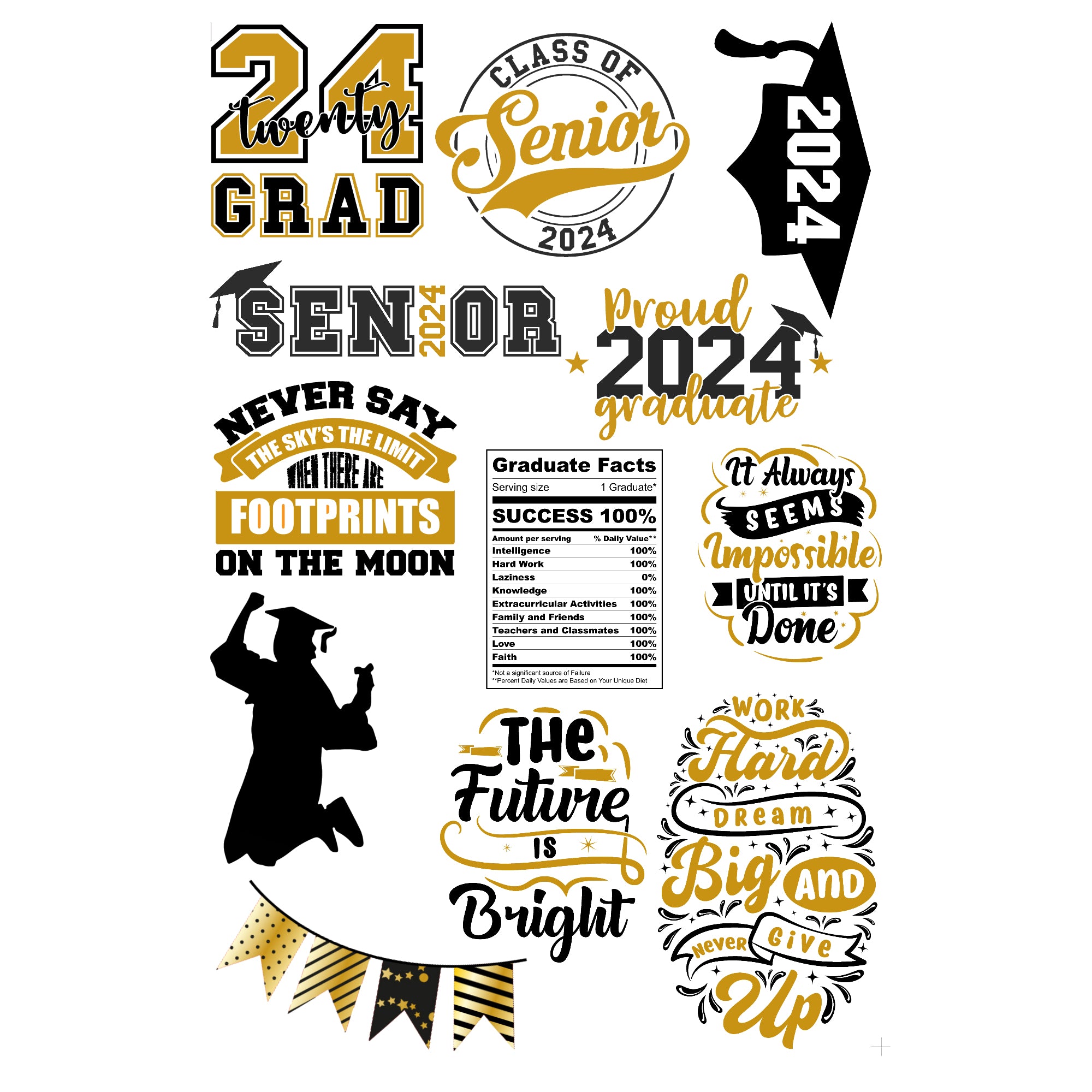 Graduation 12 x 12 Scrapbook Paper & Embellishment Kit by SSC Designs