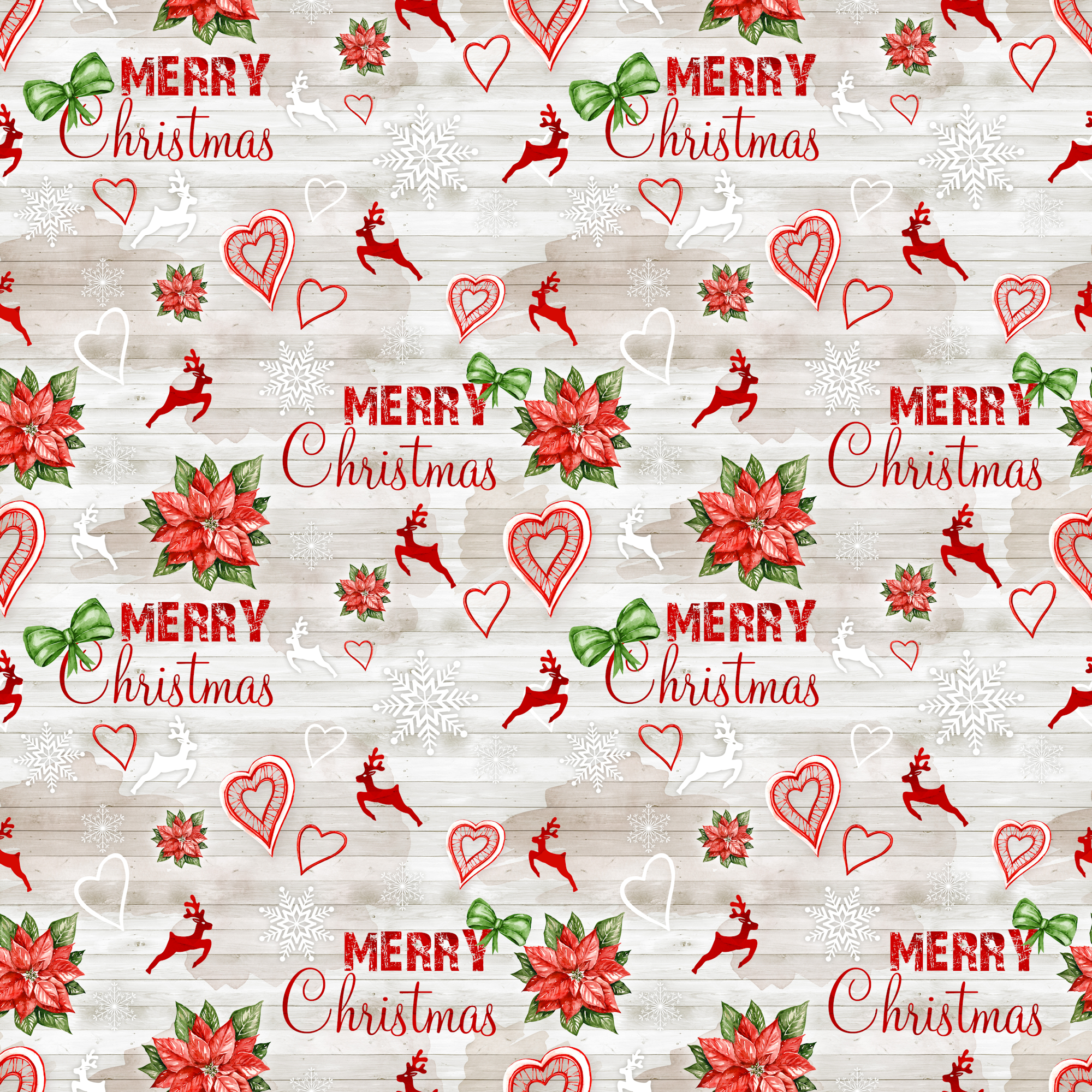 Home For Christmas Collection Merry Christmas 12 x 12 Double-Sided Scrapbook Paper by SSC Designs