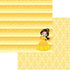 Inspired By Collection Yellow Princess 12 x 12 Double-Sided Scrapbook Paper by SSC Designs