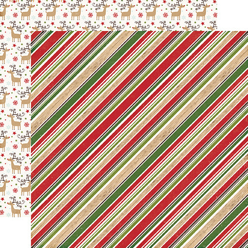 I Love Christmas Tree Trimmings 12 x 12 Double-Sided Scrapbook Paper by Echo Park Paper
