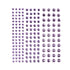 Basically Bling Collection 3, 4 & 5 mm Lilac Gem Scrapbook Embellishments by SSC Designs - 172 Pieces