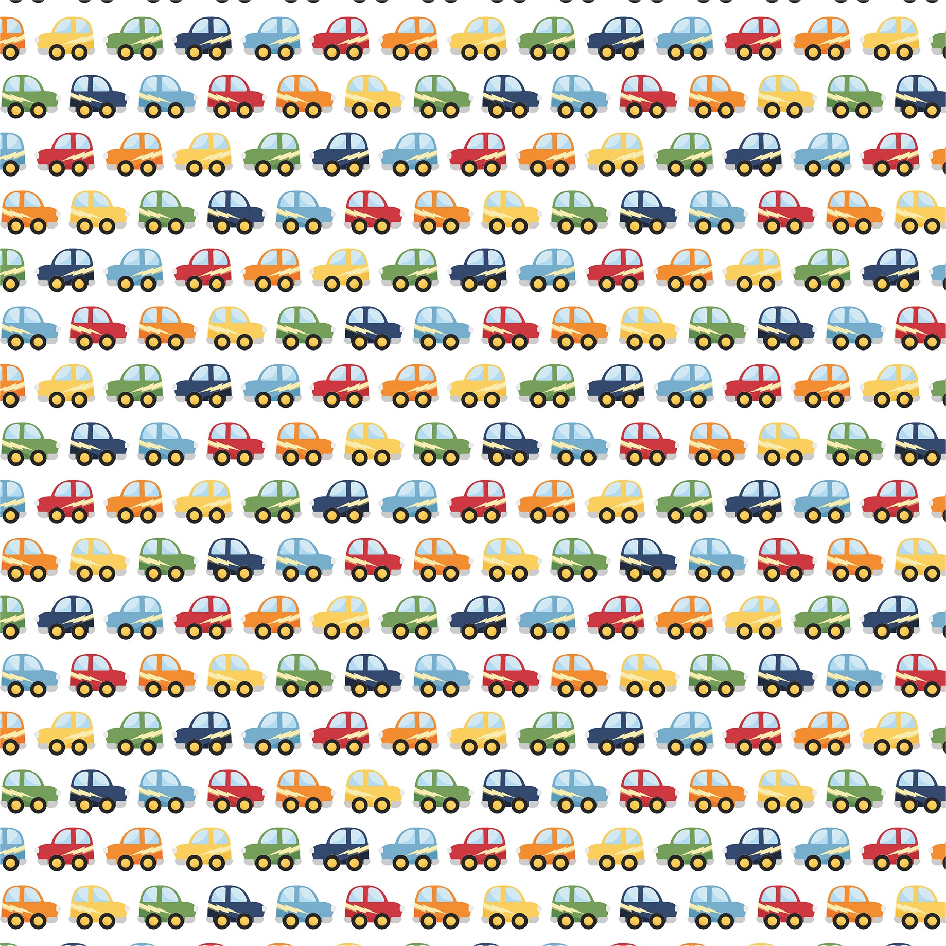 My Little Boy Collection Cars Go Beep 12 x 12 Double-Sided Scrapbook Paper by Echo Park Paper
