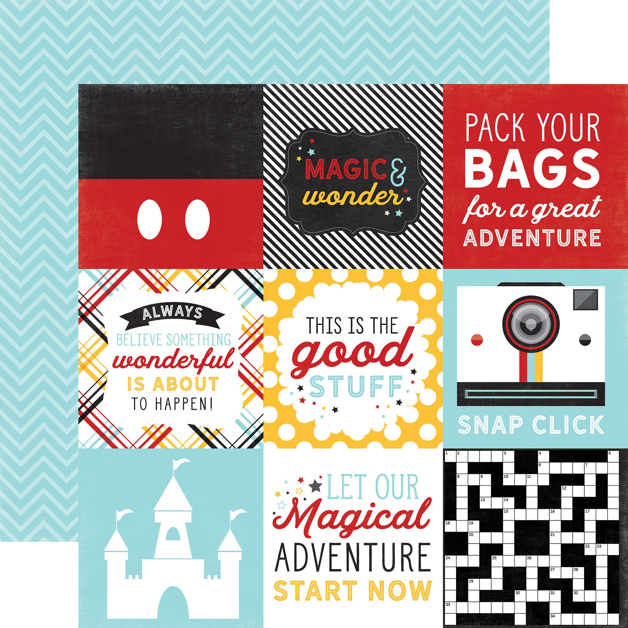 Magic and Wonder Collection 12 x 12 Scrapbook Collection Kit by Echo Park Paper