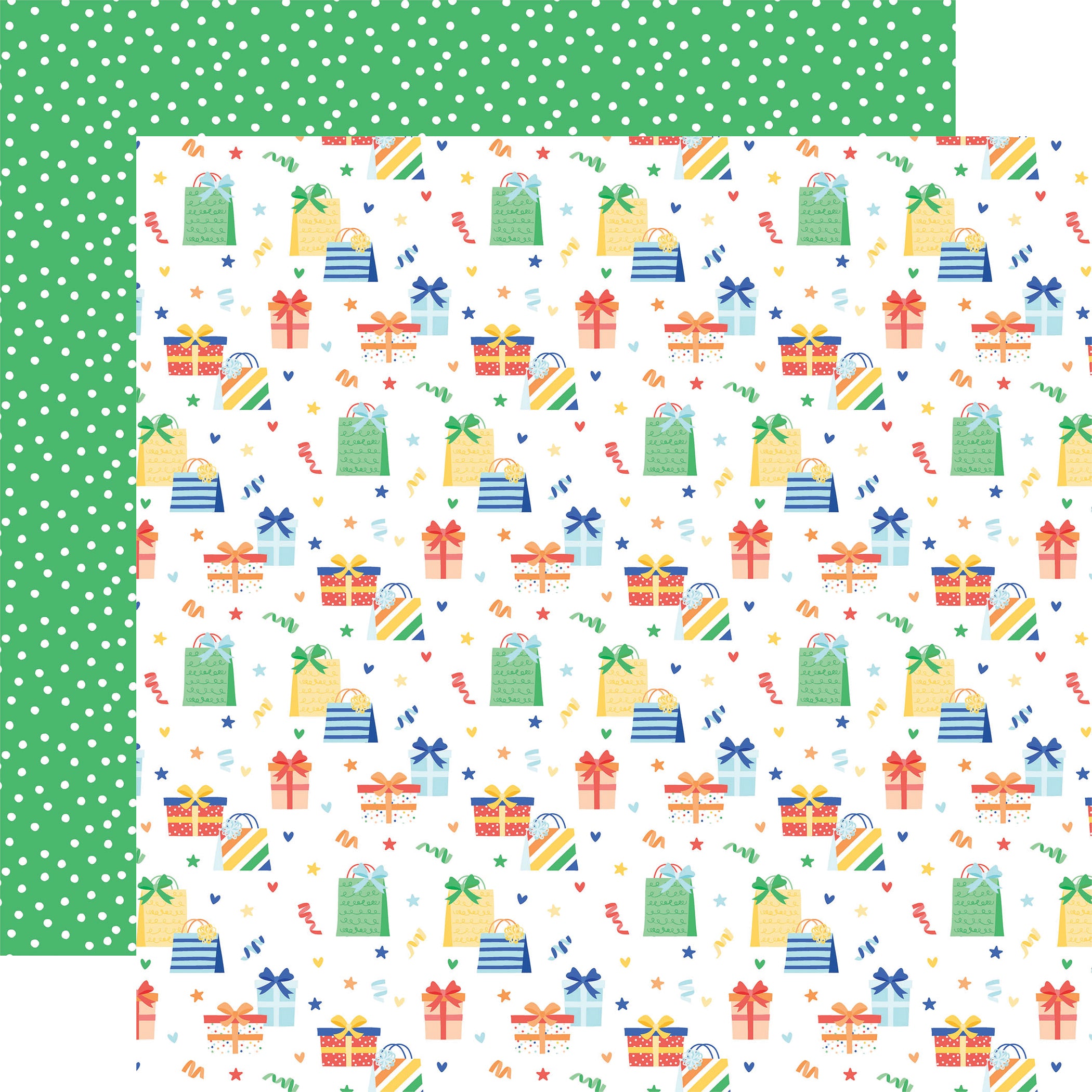 Make a Wish Birthday Boy Collection A Gift For You 12 x 12 Double-Sided Scrapbook Paper by Echo Park Paper