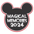 Disneyana Magical Memories 2024 Ears 4 x 4 Laser Cut by SSC Laser Designs