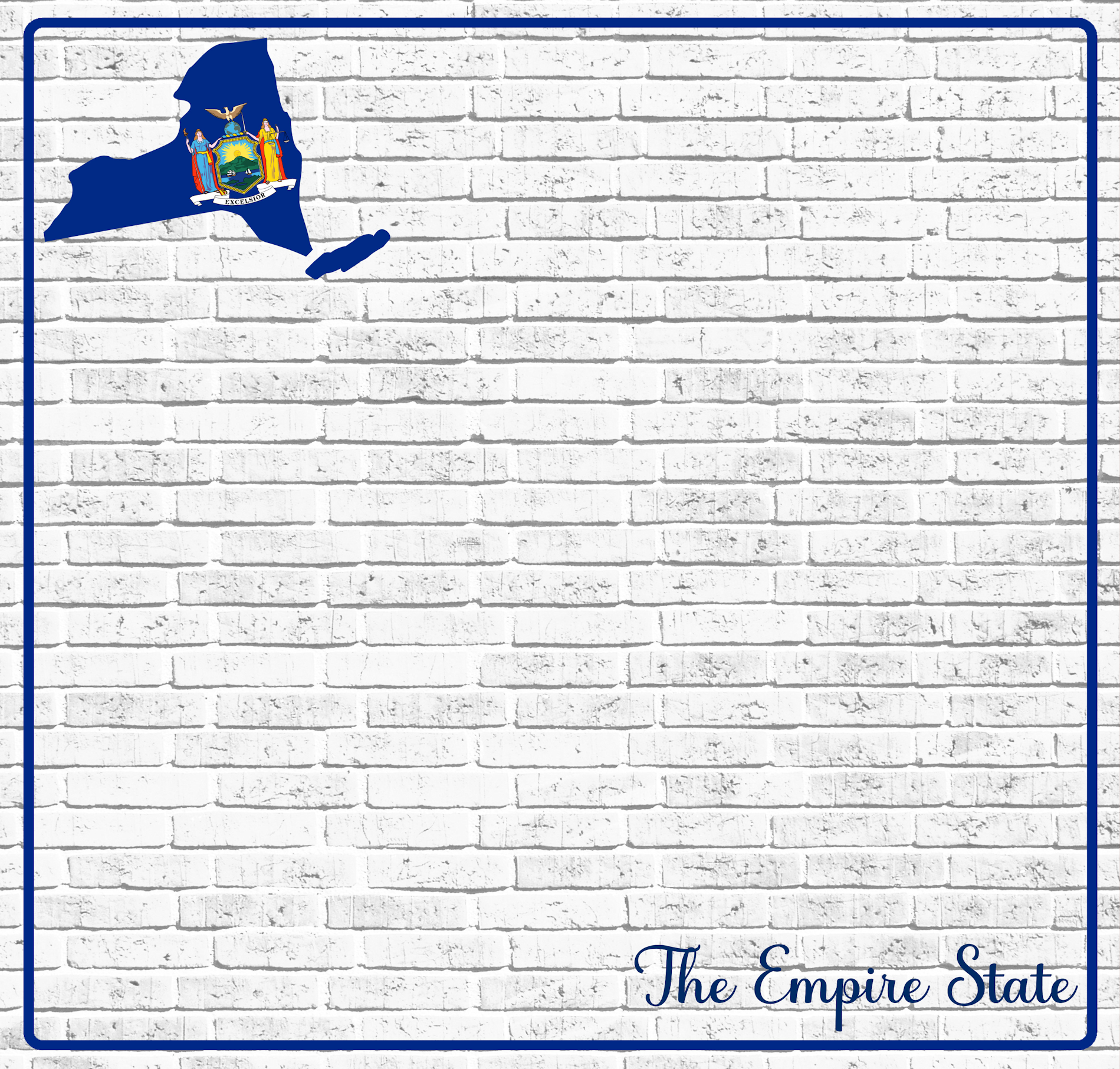Fifty States Collection New York 12 x 12 Double-Sided Scrapbook Paper by SSC Designs