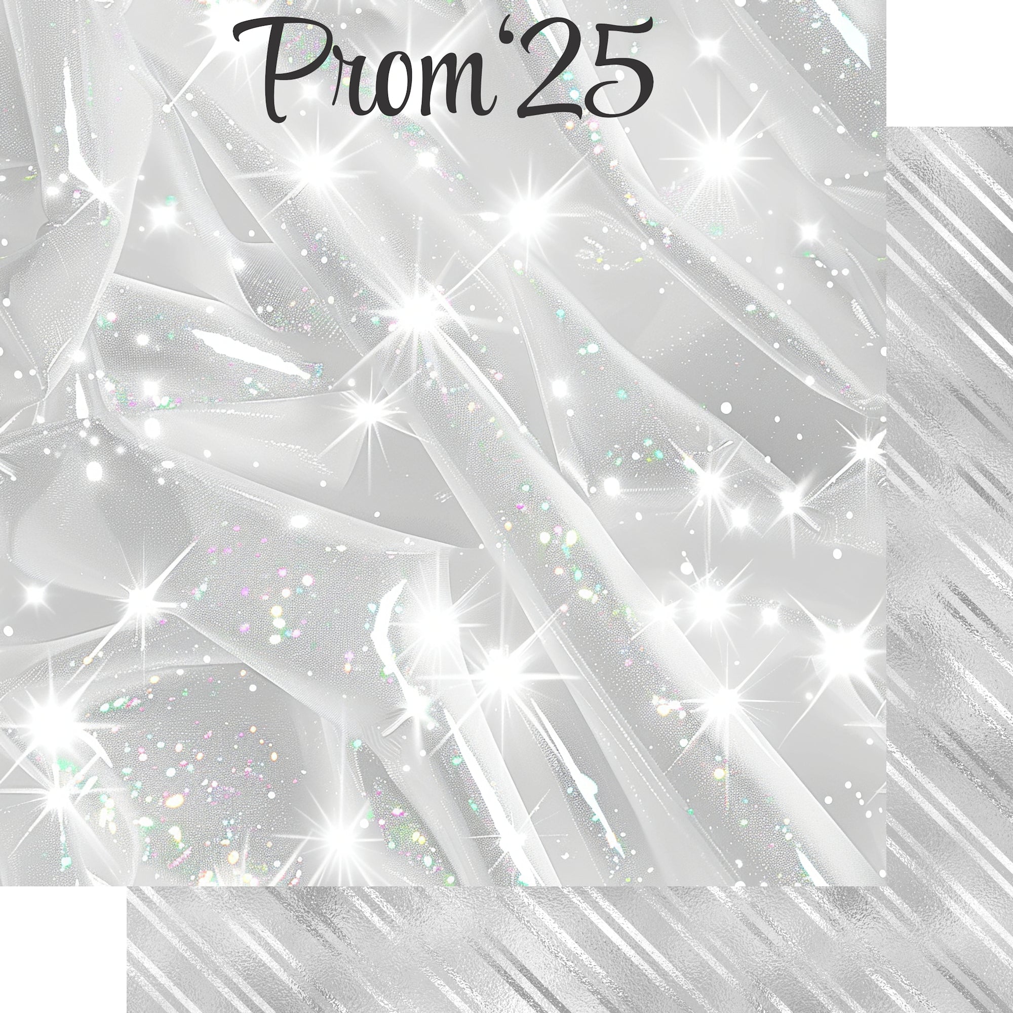 Prom Night Collection Prom 2025 12 x 12 Double-Sided Scrapbook Paper by SSC Designs
