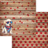 Patriotic Pups Collection Labrador Retriever 12 x 12 Double-Sided Scrapbook Paper by SSC Designs