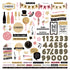 Ringing In The New Year Collection 12 x 12 Scrapbook Sticker Sheet by Photo Play