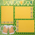 Shamrock Shenanigans (2) - 12 x 12 Pages, Fully-Assembled & Hand-Crafted 3D Scrapbook Premade by SSC Designs