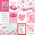 Smitten Collection Sweet Love 12 x 12 Double-Sided Scrapbook Paper by Photo Play