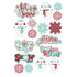 Snowflake Lane Collection Laser Cut Ephemera Embellishments by SSC Designs