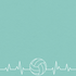 Sports Beat Collection Volleyball Heartbeat 12 x 12 Double-Sided Scrapbook Paper by SSC Designs