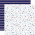 Stars and Stripes Forever Collection Spirited Stars 12 x 12 Double-Sided Scrapbook Paper by Echo Park Paper