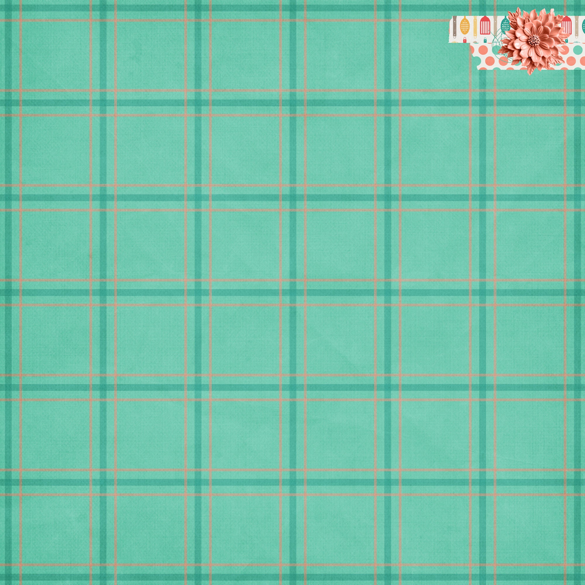 Stir It Up Collection Stir It Up 12 x 12 Double-Sided Scrapbook Paper by SSC Designs