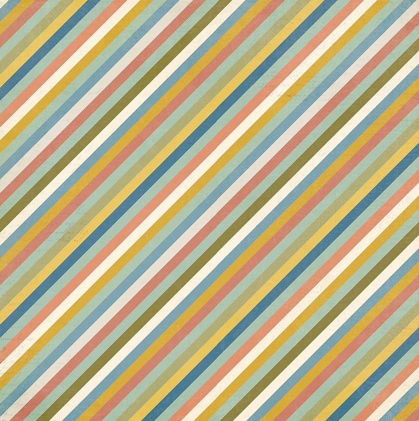 Travelogue Collection Travelor 12 x 12 Double-Sided Scrapbook Paper by Photo Play Paper - Scrapbook Supply Companies