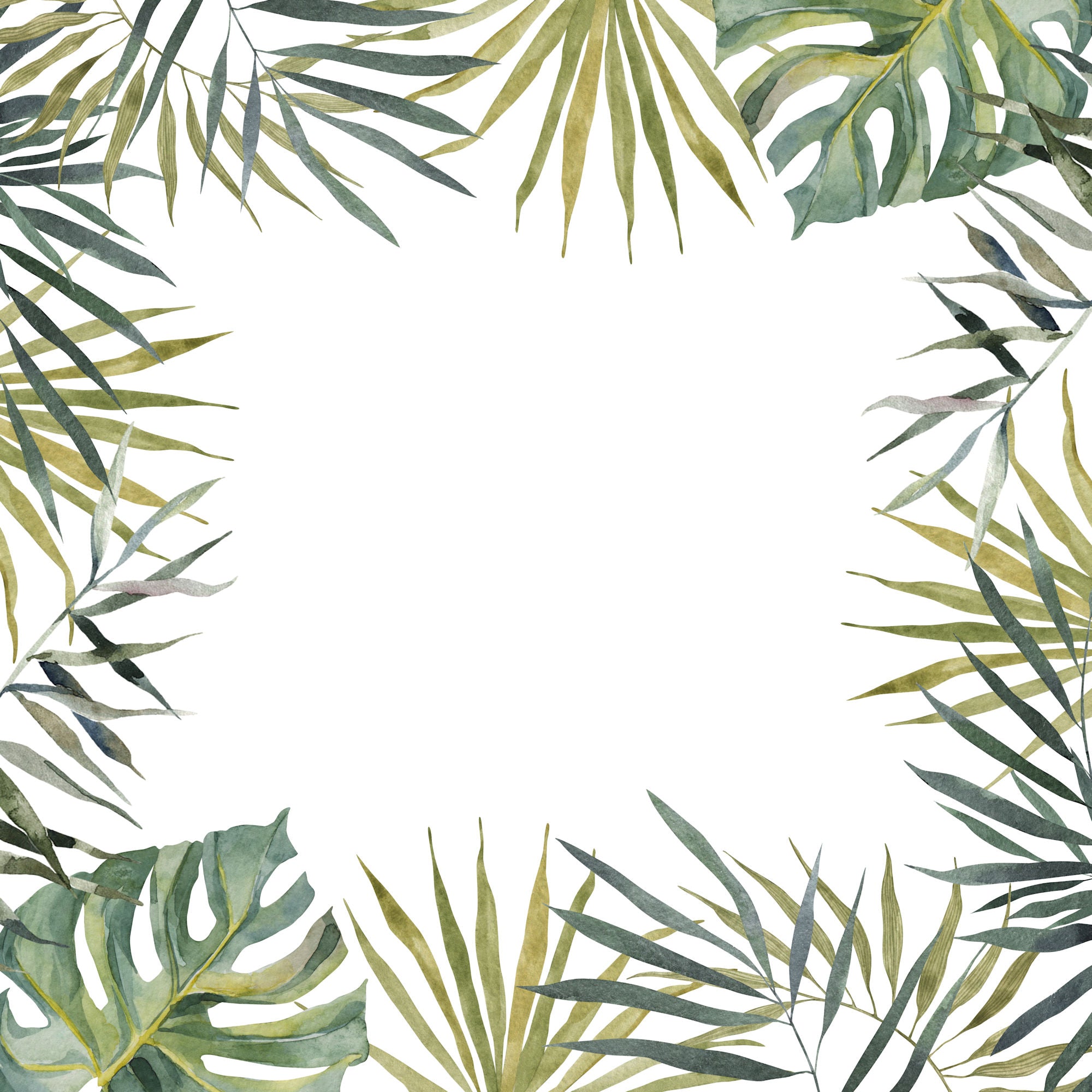 Tropical Paradise Collection Tranquil 12 x 12 Double-Sided Scrapbook Paper by SSC Designs