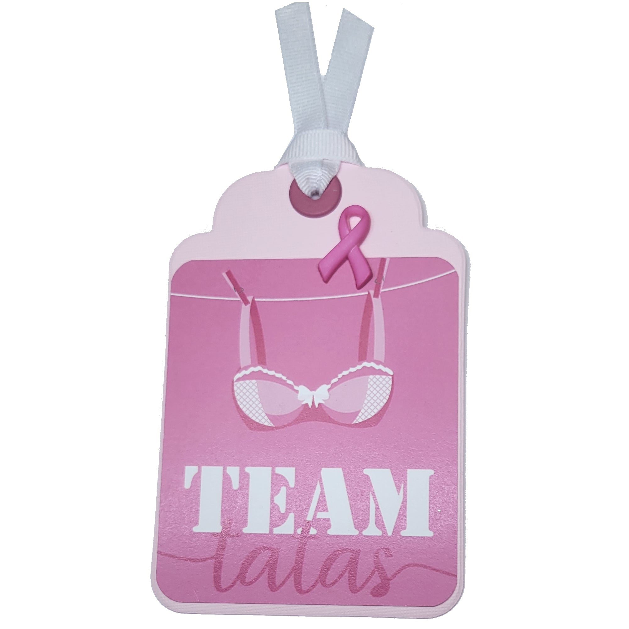 Terrific Tags Collection Team Tatas 3x5 Scrapbook Tag Embellishment by SSC Designs