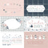 Winterland Collection 6x4 Journaling Cards 12 x 12 Double-Sided Scrapbook Paper by Echo Park Paper