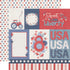 Yankee Doodle 12 x 12 Scrapbook Collection Kit by Echo Park Paper - 13 Pieces
