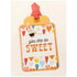 You Are So Sweet Tag 3 x 5 Coordinating Scrapbook Tag Embellishment by SSC Designs