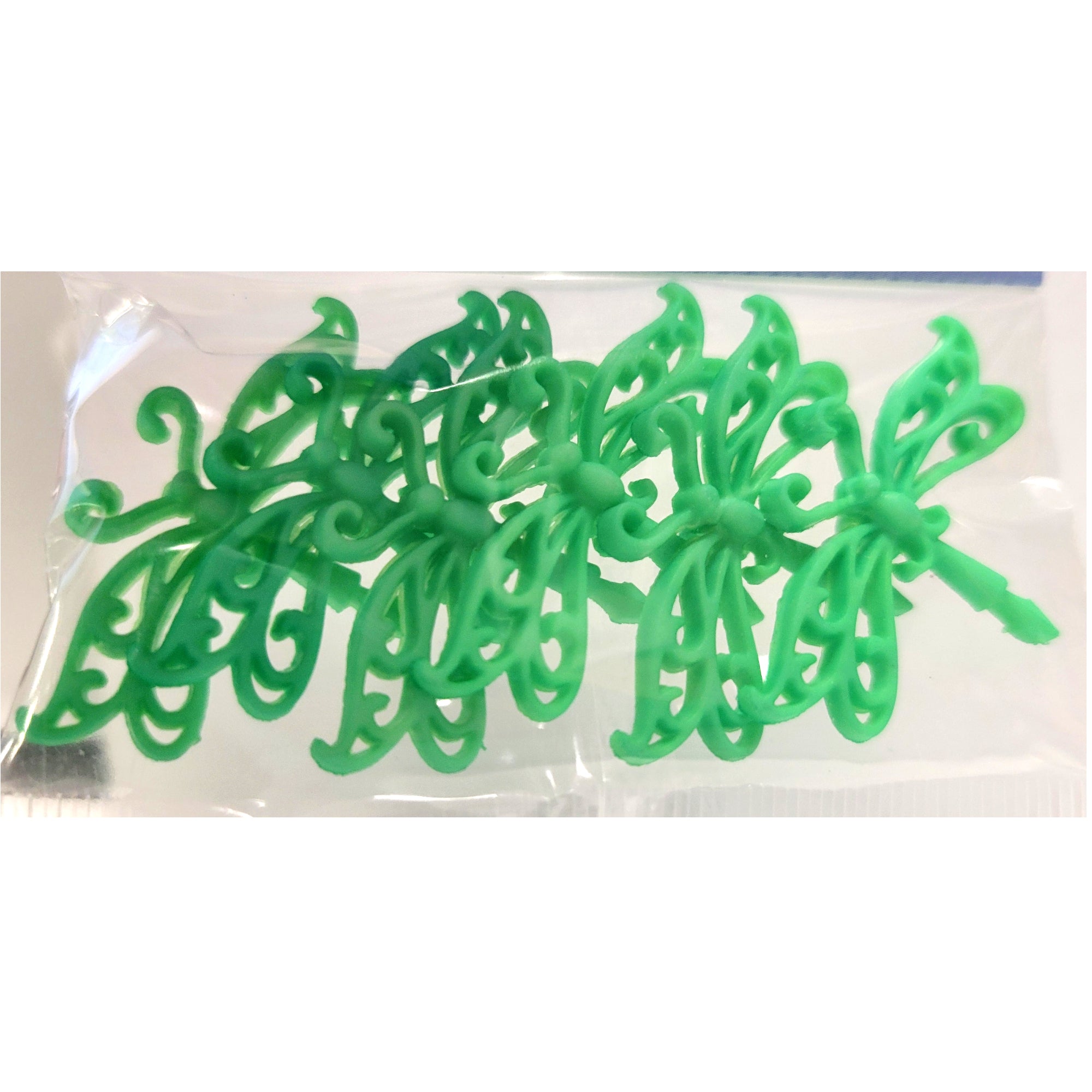 Dress It Up Collection Butterfly Wings Scrapbook Buttons by Jesse James Buttons - 6 Pieces