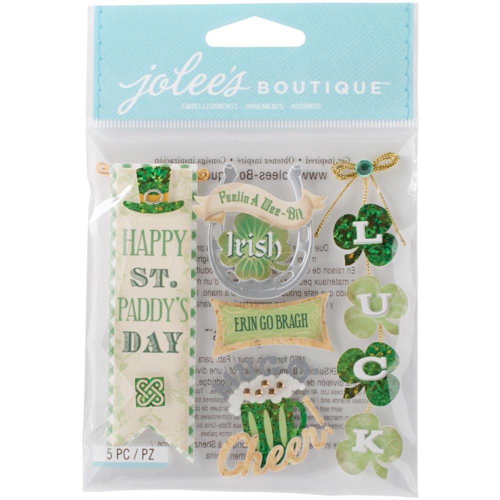 Irish Words & Phrases 4 x 5 Scrapbook Embellishment by EK Success - Scrapbook Supply Companies