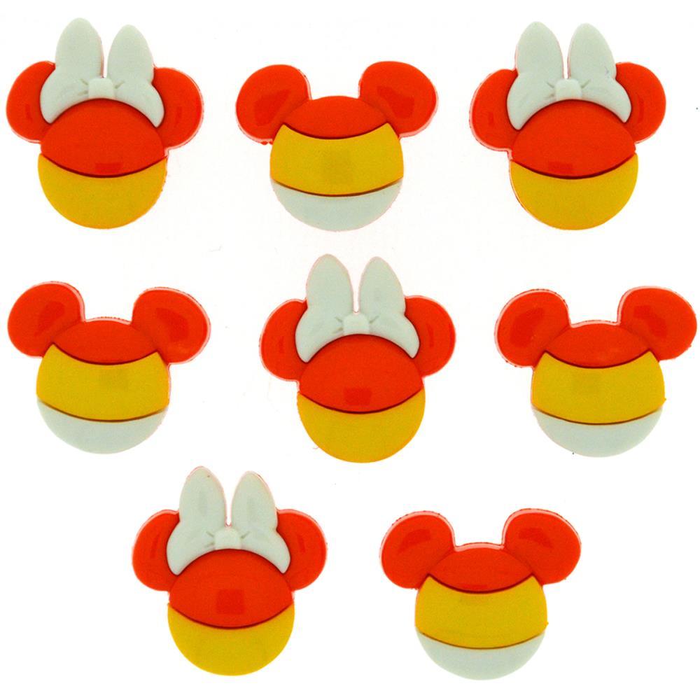 Dress It Up Licensed Embellishments-Disney Mickey & Minnie Candy Corn Dress It Up Licensed Embellishments-Disney Mickey & Minnie Candy Corn