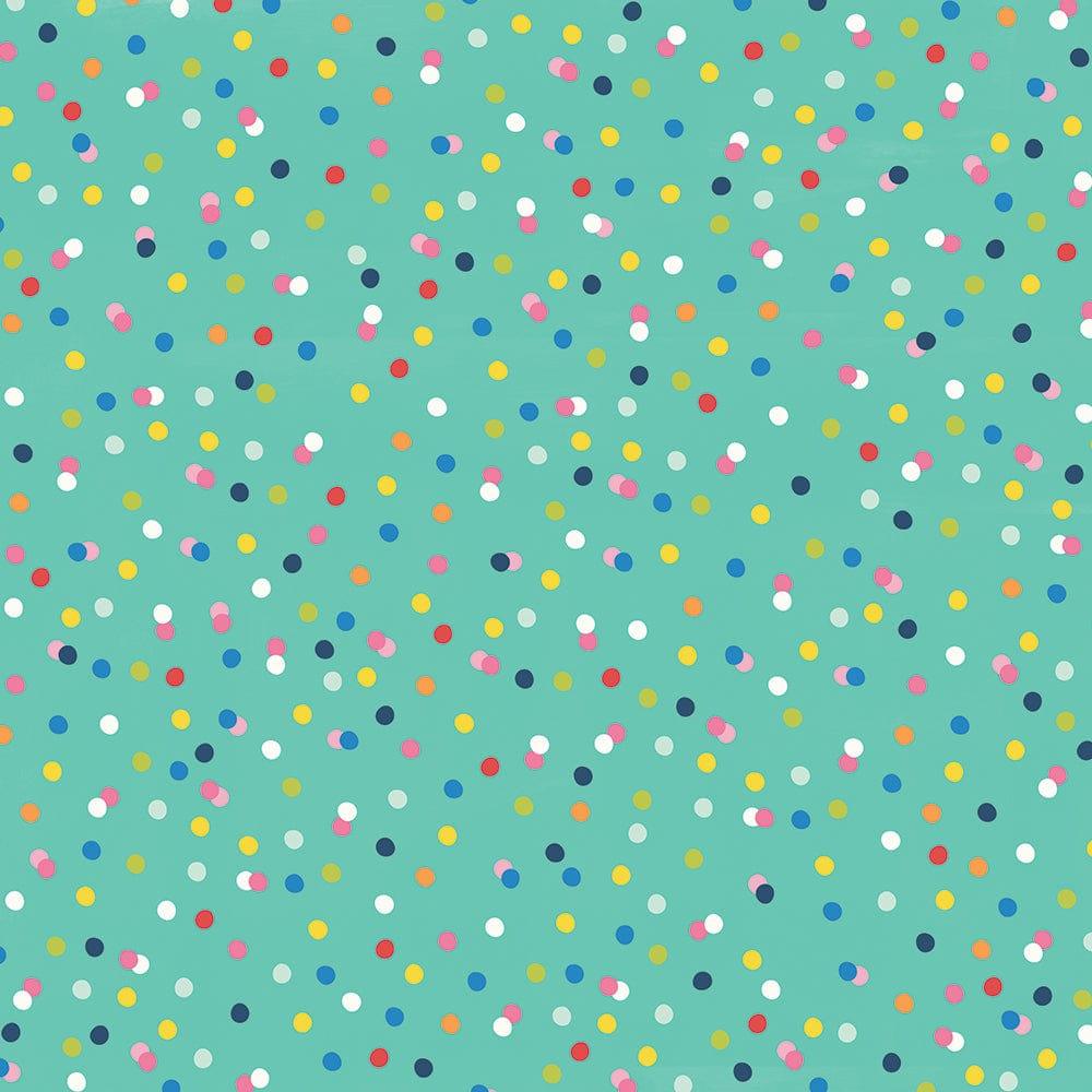 Sunkissed Collection Play All Day 12 x 12 Double-Sided Scrapbook Paper by Simple Stories - Scrapbook Supply Companies