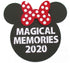 Disneyana Magical Memories 2020 Ears 4 x 4 Laser Cut by SSC Laser Designs