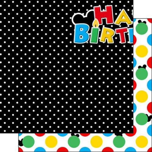 Magical Birthday Collection Left 12 x 12 Double-Sided Scrapbook Paper by Scrapbook Customs - Scrapbook Supply Companies