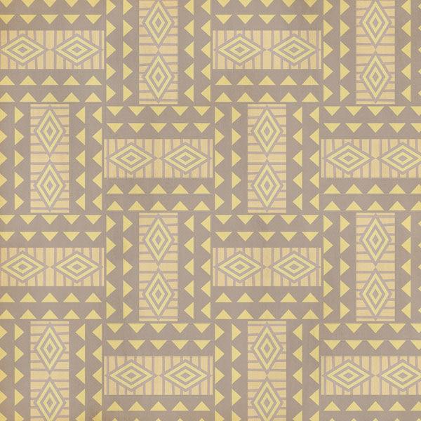 African Safari Collection Africa Shape 12 x 12 Double-Sided Scrapbook Paper by Scrapbook Customs - Scrapbook Supply Companies
