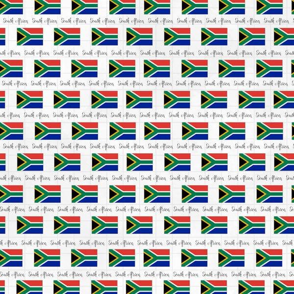 Travel Adventure Collection South Africa Elephant 12 x 12 Double-Sided Scrapbook Paper by Scrapbook Customs - Scrapbook Supply Companies