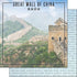 Travel Coordinates Collection Great Wall of China 12 x 12 Double-Sided Scrapbook Paper by Scrapbook Customs - Scrapbook Supply Companies