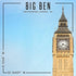Travel Coordinates Collection Big Ben, Westminster, London, England, UK 12 x 12 Double-Sided Scrapbook Paper by Scrapbook Customs - Scrapbook Supply Companies